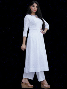 Chandni Sabd - Embroidered Cotton Kurta - KS37PFP02