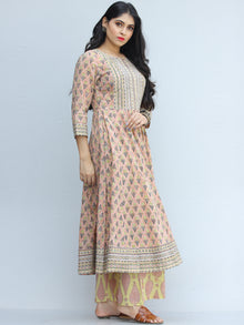 Jashn Nasreen - Set of Kurta Palazzo & Dupatta - KS25C2176D