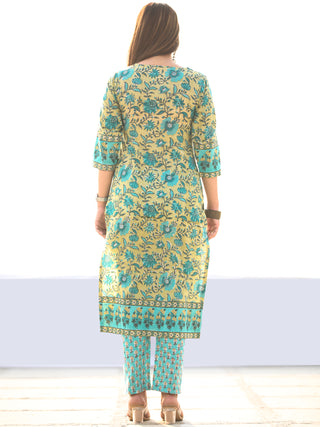 Utsav Fitrat - Kurta Pants & Dupatta - KS61A2580D