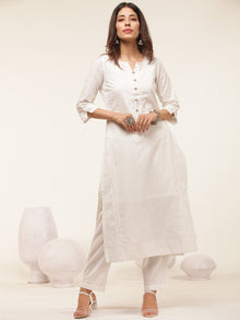 Gulmarg Palak Set Of Kurta Pant Dupatta