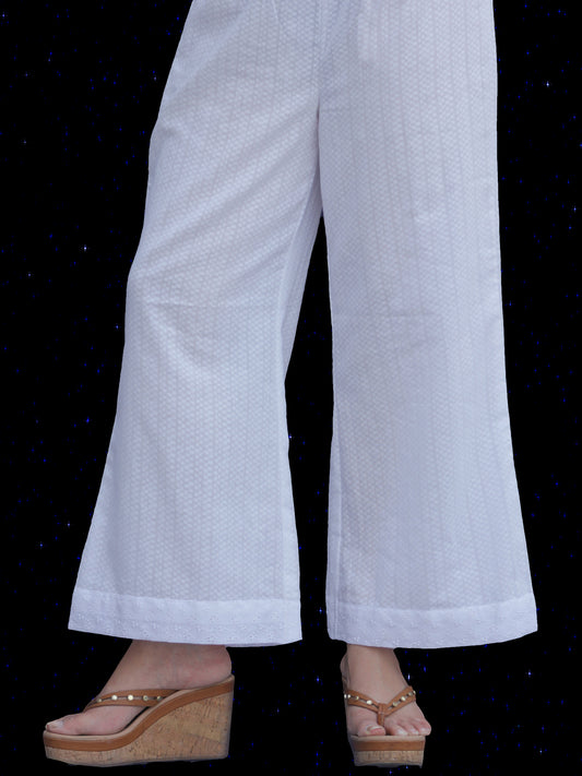 Chandni Hafa - Cotton Dobby Palazzo - KS38PFP03