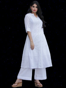 Chandni Hafa - Cotton Dobby Straight Kurta - KS38KFP03