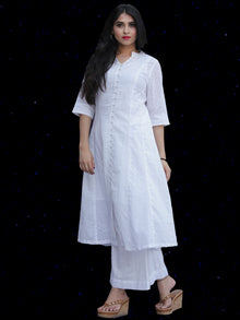 Chandni Hafa - Cotton Dobby Straight Kurta - KS38KFP03