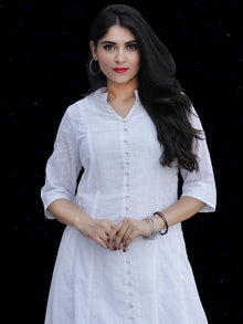 Chandni Hafa - Cotton Dobby Straight Kurta - KS38KFP03