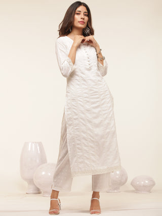 Gulmarg Jhalak Set Of Kurta Pant Dupatta