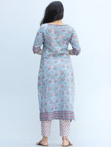 Jashn Nazima - Set of Kurta Pants & Dupatta - KS66A2343D