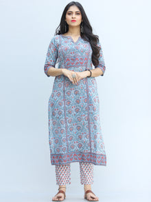Jashn Nazima - Set of Kurta Pants & Dupatta - KS66A2343D