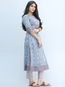 Jashn Nazima - Set of Kurta Pants & Dupatta - KS66A2343D