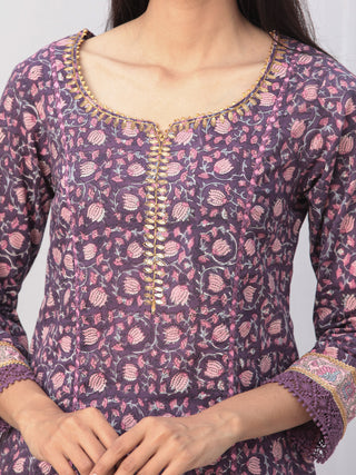 Jamni Parizaad Set Of Kurta Pant Dupatta