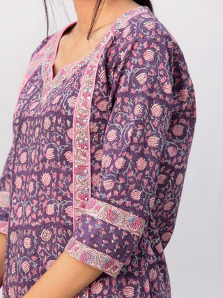 Jamni Aaina Set Of Kurta Pant Dupatta