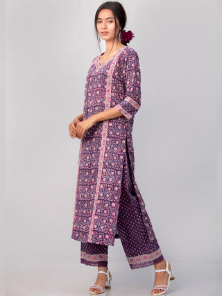 Jamni Aaina Set Of Kurta Pant Dupatta