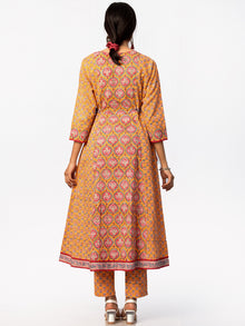 Gulal Aagaz Anarkali Kurta