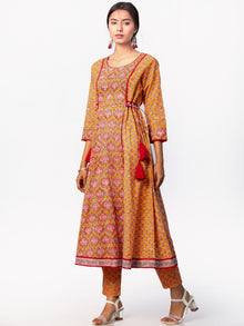 Gulal Aagaz Anarkali Kurta