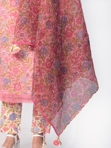 Gulal Ruhani Kota Doria Dupatta