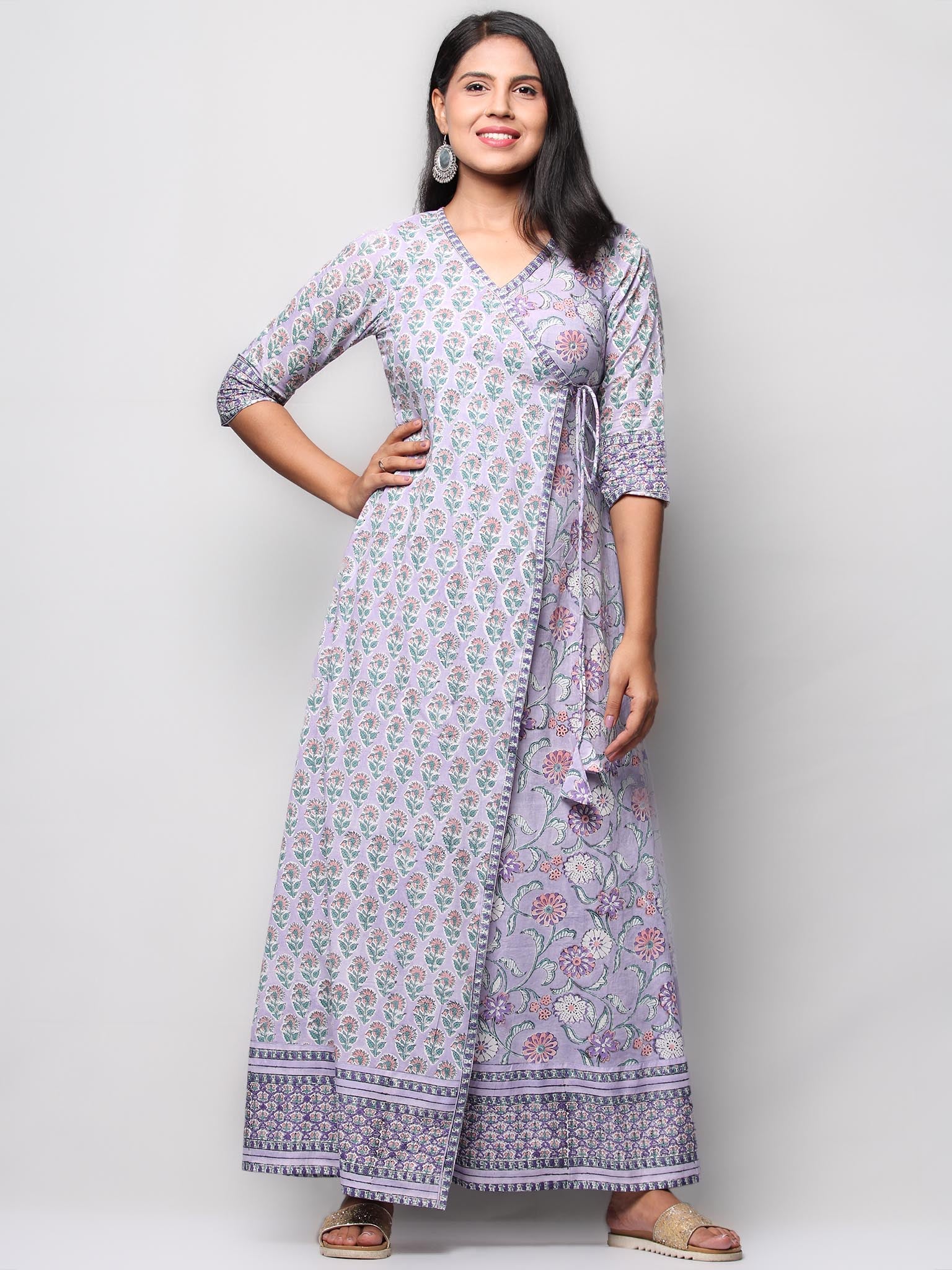 Gulzar Samya Dress - D13F2586 – InduBindu