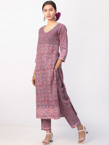 Jamni Roza Set Of Kurta Pant Dupatta